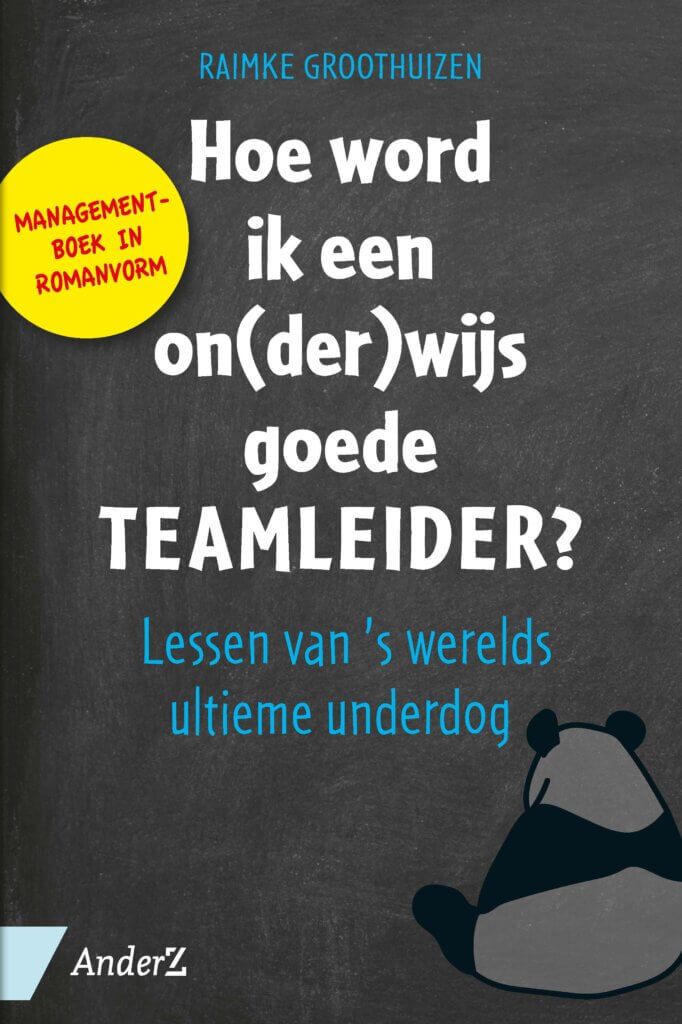 Cover ‘Hoe word ik een on(der)wijs goede teamleider?’ van Raimke Groothuizen